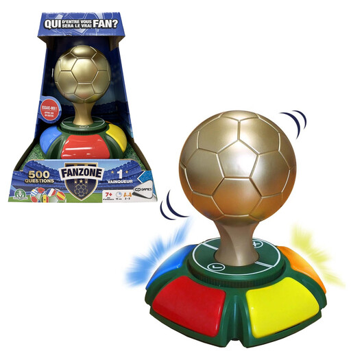 FANZONE, fun football trivia game, 500 questions