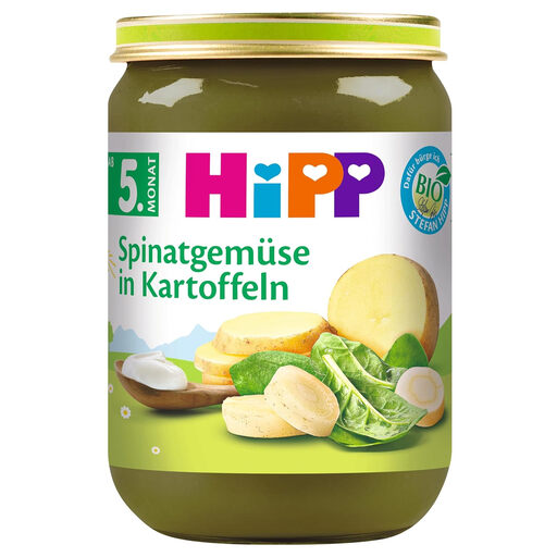 HiPP Vegetable Medley with Spinach and Potatoes