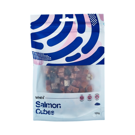 Waita Air Dried Salmon Cubes 100g