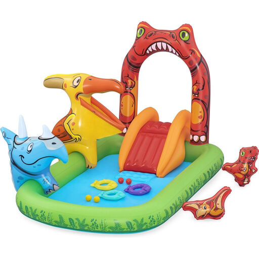 Inflatable Jurassic Play Centre 241 x 140 x 137 cm Bestway 53160