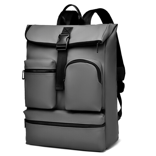 Water-repellent backpack with anti-theft back pocket