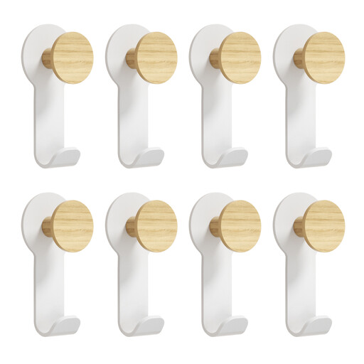 KAPANOU Dual Coat Hooks for Wall mounted