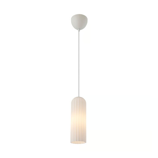 Suspension MIELLA en verre blanc
