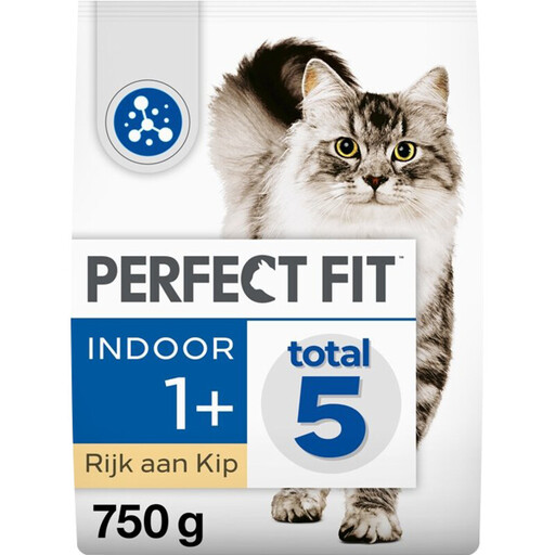 Perfect Fit Indoor Adult Cat Food Dry 750 g