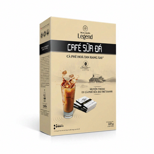 Trung Nguyen Legend Cafe Sua Da Instant Coffee 9x25g