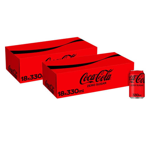 Coca-Cola Zero Sugar 2 x 18 x 330ml