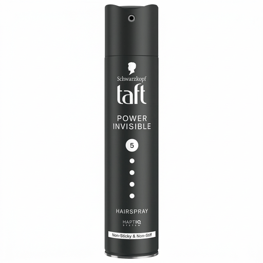 Laque Taft Power Invisible, niveau de fixation 5, 250 ml
