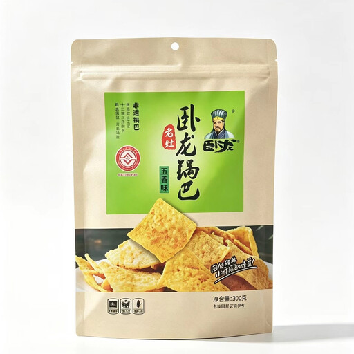 Wo Long Rice Crackers (Salt & Pepper Flavour) 300g