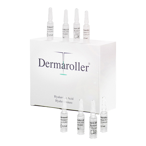 Dermaroller Hyaluronic Acid Ampoules Serum 30 x 1.5ml Stock Solution