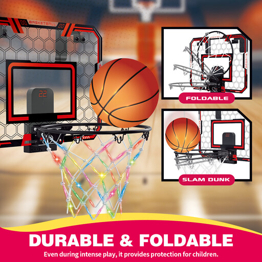 Basketball Hoop Shooting Set with Timer