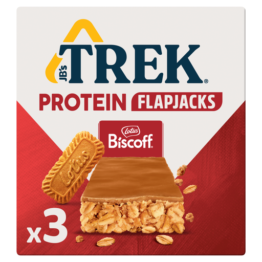 Trek Biscoff Flapjack 3x50g