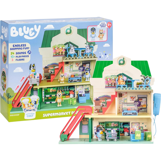 Bluey's Supermarket Playset