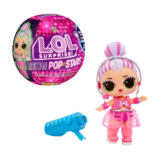 MGA L.O.L. Surprise! Neon Pop Stars Mini Dolls