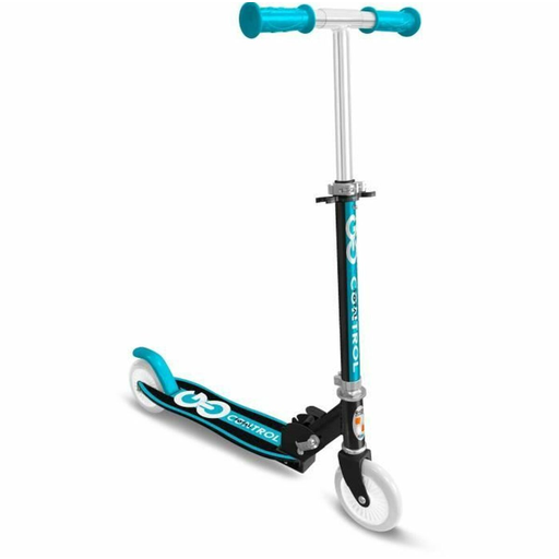 Skids Control blue folding scooter