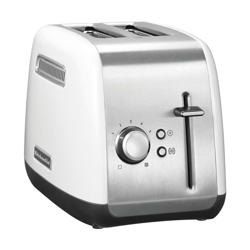 KitchenAid 5KMT2115EWH Classic Toaster - Stainless Steel, White
