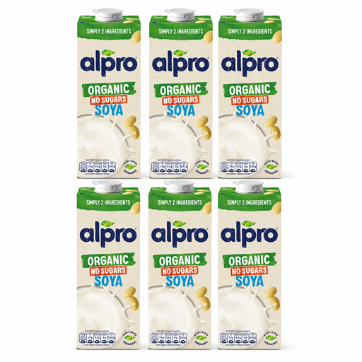 6 Alpro Soya Drink OG