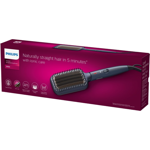 Philips BHH885/00 5000 Heated Straightening Brush
