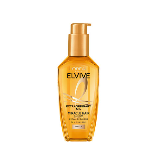 L'Oréal Hair Oil by Elvive Extraordinary Oil for Dry to Very Dry Hair 100ml