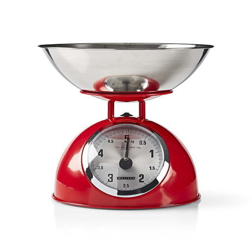 Melissa Retro Kitchen Scale | Analog | Metal Housing