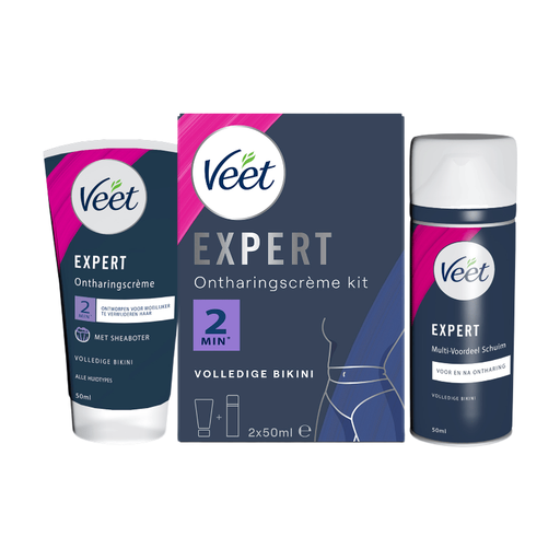 Veet Expert Complete Bikini Hair Removal Cream Kit