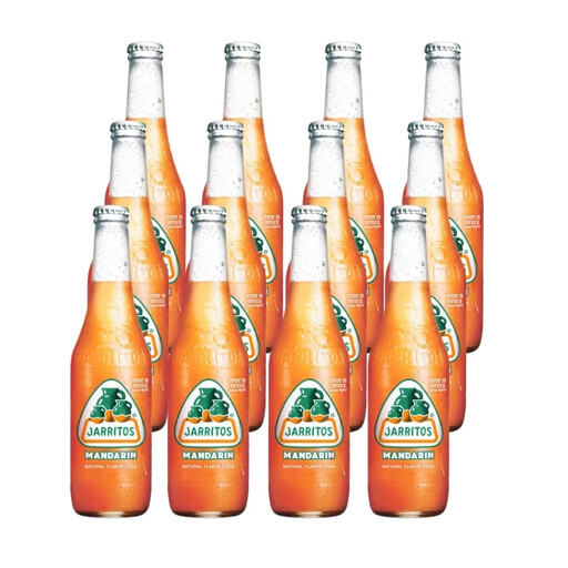 Jarritos Mexican Soda Mandarin 370ml x 12
