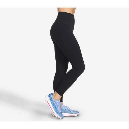 SKECHERS Go Walk High Waisted 7/8 Legging Black M