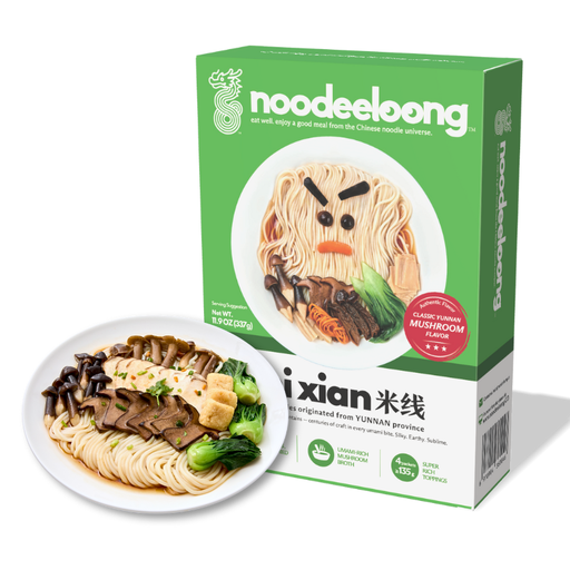 Noodeeloong Rice Noodles Classic Yunnan Mushroom Flavor