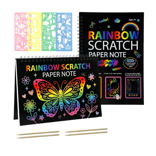 OSLINE Kids Scratch Art Drawing Pad