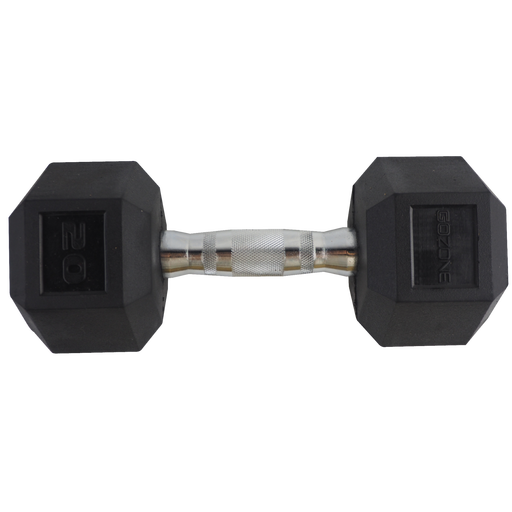 GoZone Rubber Coated Hex Dumbbell