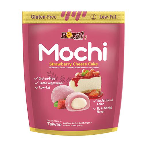 Royal Family Mochi-Strawberry Cheese Cake 180g
