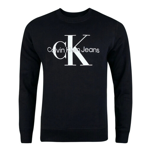 CALVIN KLEIN Core Monogram Logo Sweatshirt Black