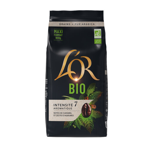L'OR Organic 咖啡豆，900 g