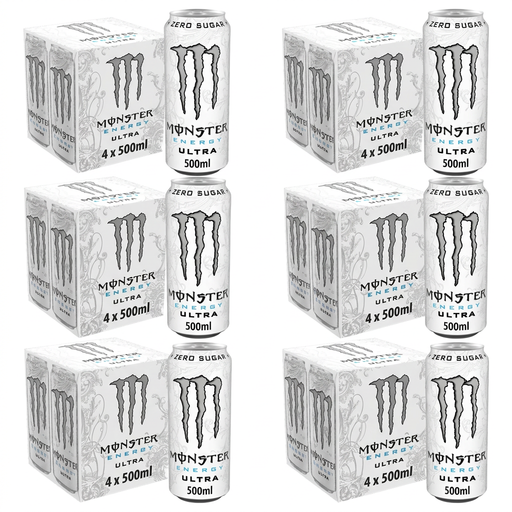 Monster Energy Drink Ultra Zero Sugar 500ml