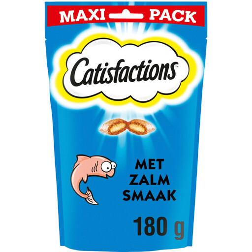 Friandises pour chat Catisfactions au fromage, maxi-format 180 g