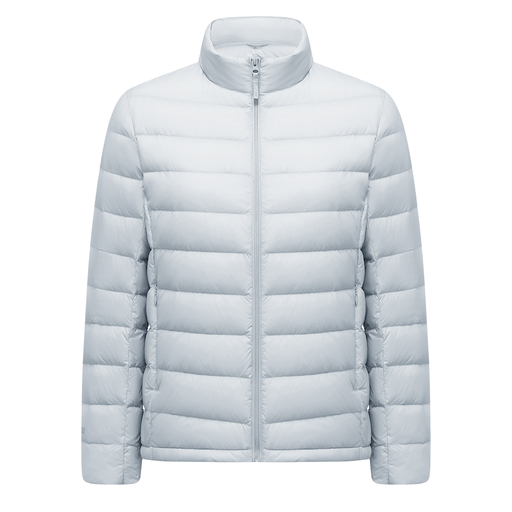 PELLIOT Outdoor 800 Lightweight Quilted Down Jacket for Women, Blue, L
