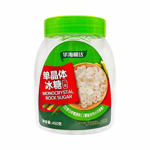 Huaseed MONOCRYSTAL ROCK SUGAR 450g Bottle Pack