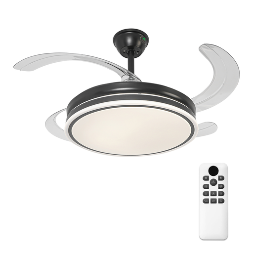 Parrot Uncle Ceiling Fan with Retractable Blades