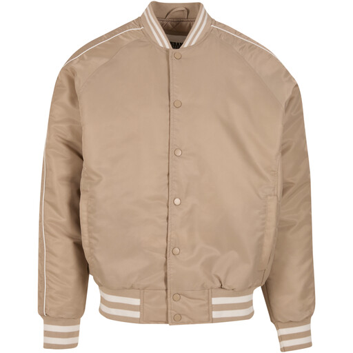 Urban Classics Racer Bomber Jacket chalkdust M