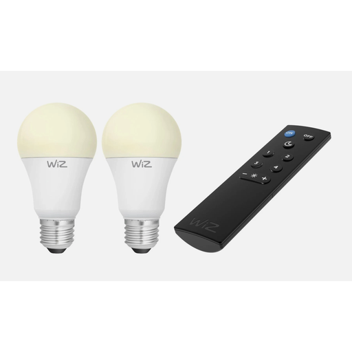 Philips Wiz - 2 LED Smart Bulbs and Remote Control