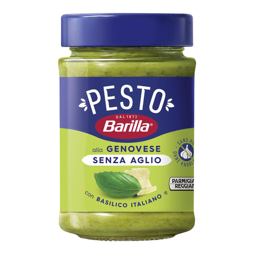 Barilla Basil Pesto Senz'Aglio Without Garlic 190g