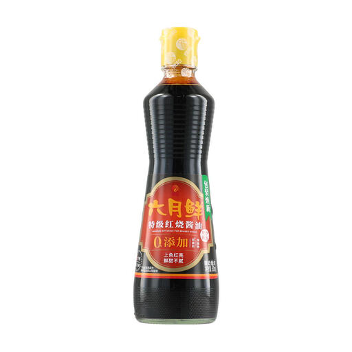 Shinho Liuyuexian Premium Soy Sauce for Braised Dishes (Fermented Soy Sauce) 500ml