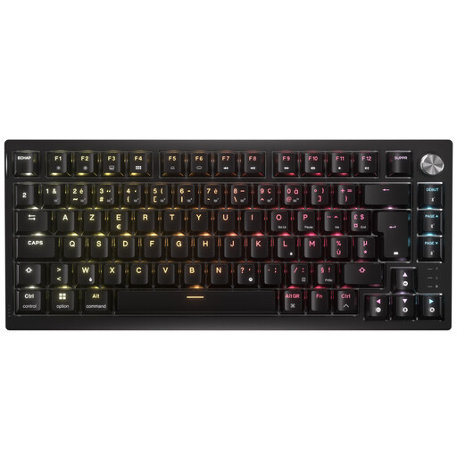 Corsair K65 Plus Gaming Keyboard Mechanical Wireless RGB 75% - AZERTY - Black