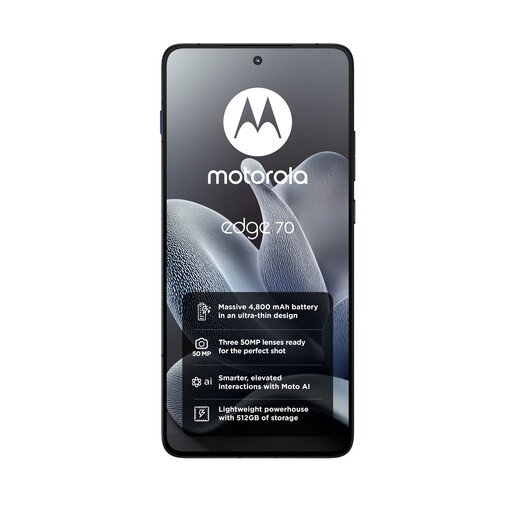 Motorola Edge 70 智能手机 Gadget Grey