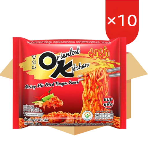 MAMA Oriental Kitchen Shrimp Stir Fried Tom yum Sauce Flavor 85g