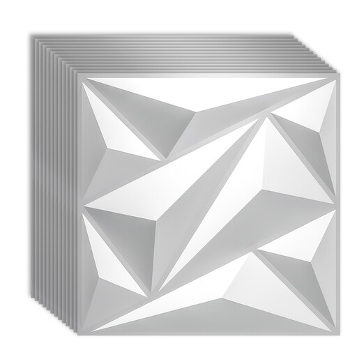 PVC Diamond Pattern Wallpanels for Interior Wall Decor