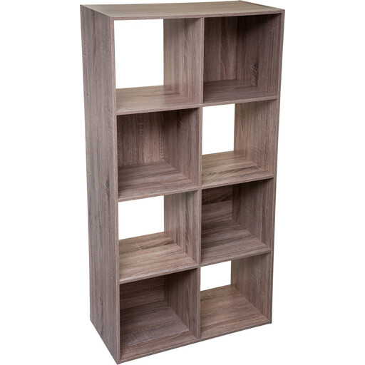 5five Wood Storage Rack - 8 Compartments