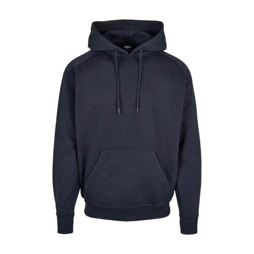 URBAN CLASSICS Blank Hoody Navy