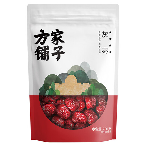 Fang Jia Pu Zi Four Star Loulan Red Jujube 250g Bag