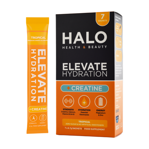 HALO Elevate Hydration Creatine Sachets Tropical Flavour - 7 Sachets