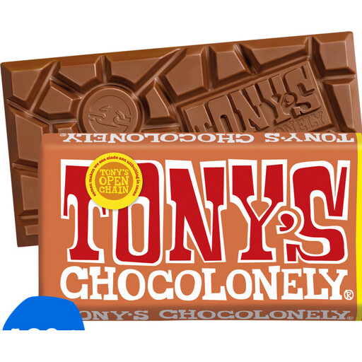 Tony's Chocolonely Milk Caramel Seasalt